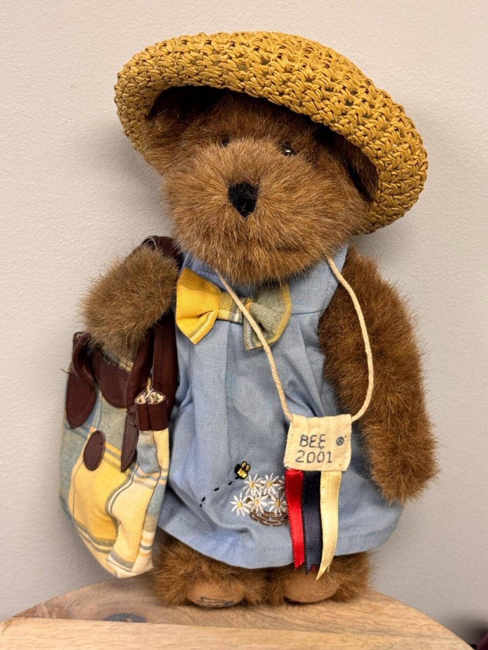 Vintage 2001 Boyds Bears and Friends 10" Honey Bee Beary 94637LB - Collectible P